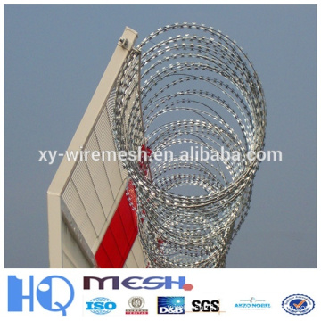 high quality anti-theft galvanized razor barbed wire for sale